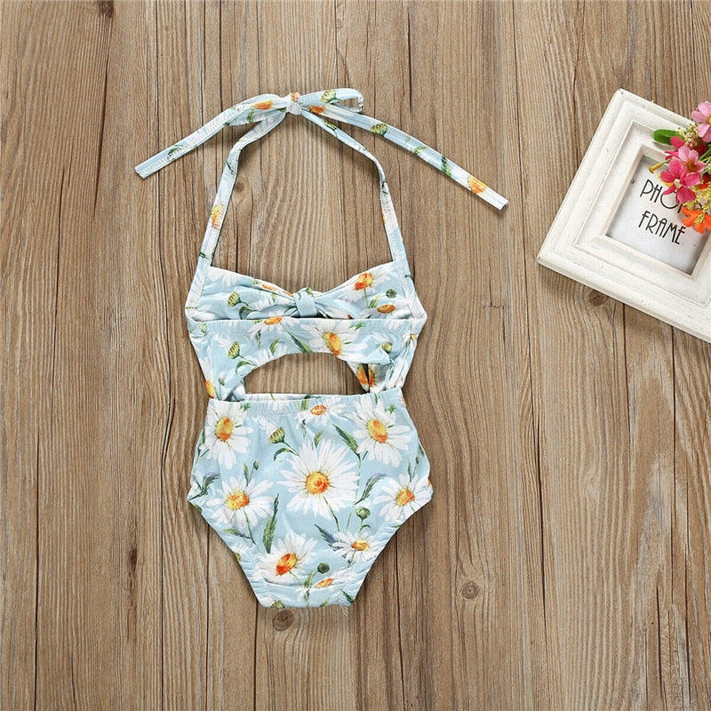Baby Girls Floral Swimsuit