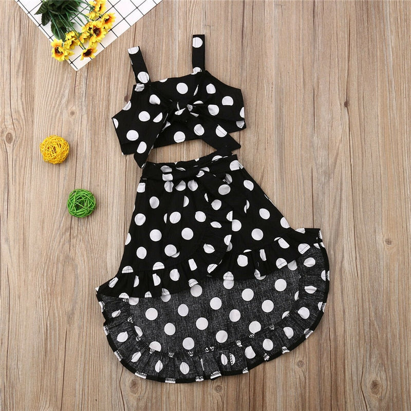 Baby Girls Polka Dots Outfit